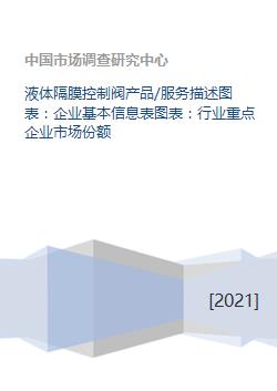 液體隔膜控制閥產(chǎn)品與服務綜合簡報